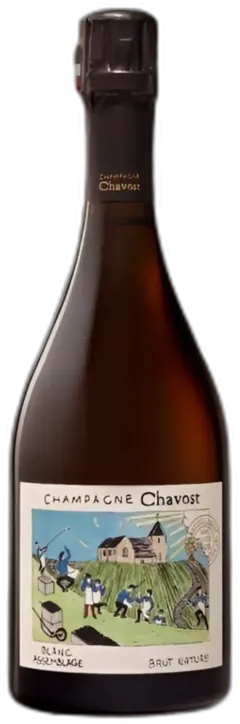 image du vin Champagne Chavost Blanc Assemblage Brut Nature