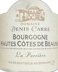 photo du vin Hautes-Côtes de Beaune "la Perrière" Carre