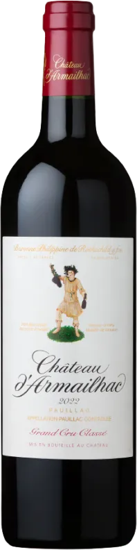 vue du vin Château d'Armailhac