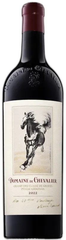 photo du vin Domaine de Chevalier Pessac Leognan Rouge Aoc Rouge 2022