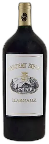 photo du vin Château Siran Margaux Cru Bourgeois Rouge Impériale 6 Litres d’Origine