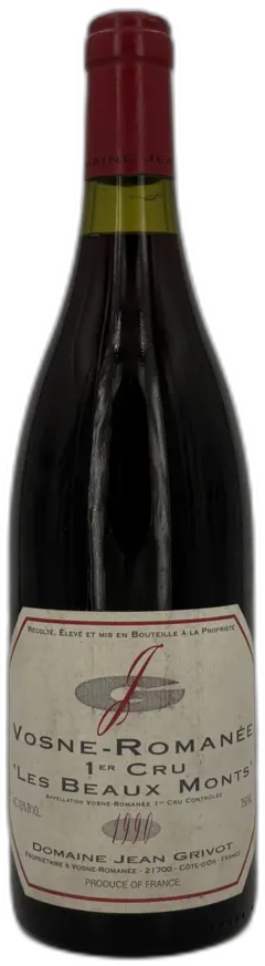 image du vin les Beaux Monts