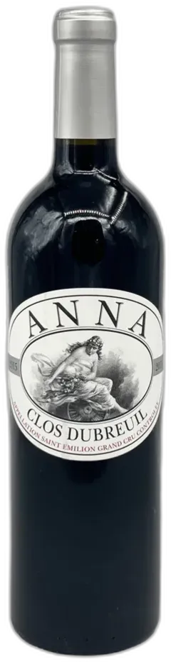 vue du vin Clos Dubreuil Anna 2013 Vin de Saint-Emilion Grand Cru