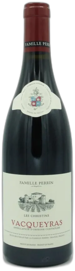 image du vin Famille Perrin Aoc Vacqueyras "les Christins" 2023