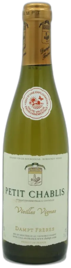 vue du vin Petit Chablis Vieilles Vignes