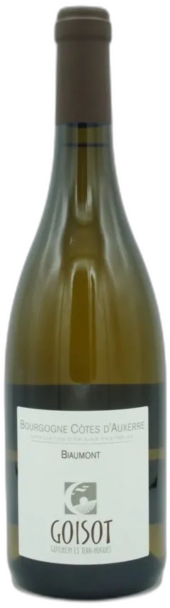 photos du vin Domaine Goisot Aoc Bourgogne Côtes d’Auxerre "Biaumont" 2022 Blanc