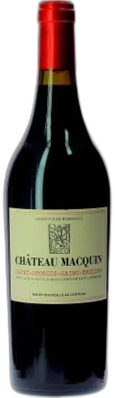 photo du vin Chateau Macquin Saint-Georges-Saint-Emilion 2023