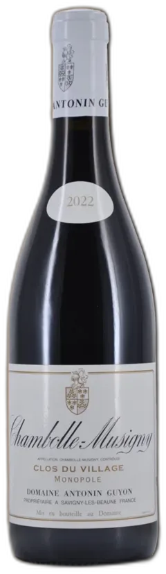 aperçu du vin Chambolle-Musigny 2022