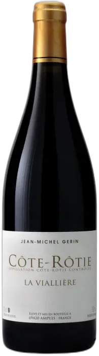 vue du vin Côte-Rôtie la Viallière 2023