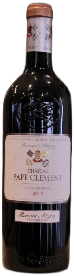 photo du vin Chateau Pape Clement