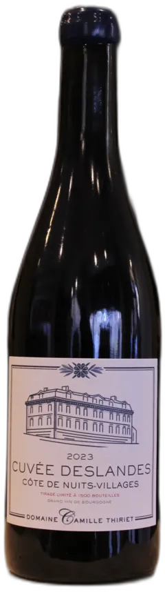 aperçu du vin Cuvée Deslandes