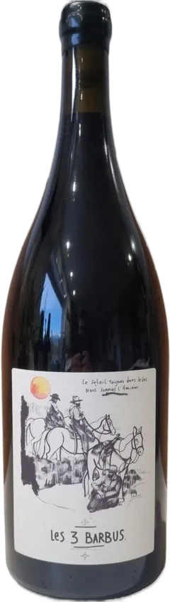 illustration du vin Magnum les Trois Barbus 2023