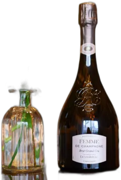 capture du vin Femme de Champagne Brut Grand Cru
