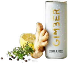 photo du vin Gimber Ready to Drink Sans Alcool