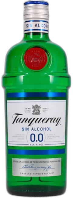 vue du vin Tanqueray Gin Sans Alcool