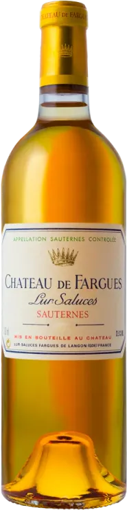 photos du vin Château de Fargues Luc Saluces Aoc Sauternes 2003