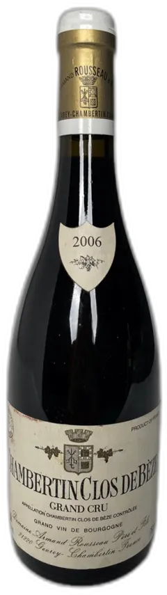 image du vin Chambertin Clos de Bèze Grand Cru 2006 Domaine Armand Rousseau