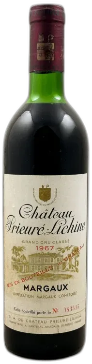 photo du vin Prieuré Lichine