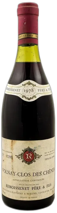 photo du vin Clos des Chênes