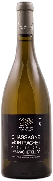 photo du vin Pied du Mont Chauve Chassagne Montrachet 1er Cru "les Macherelles" 2014