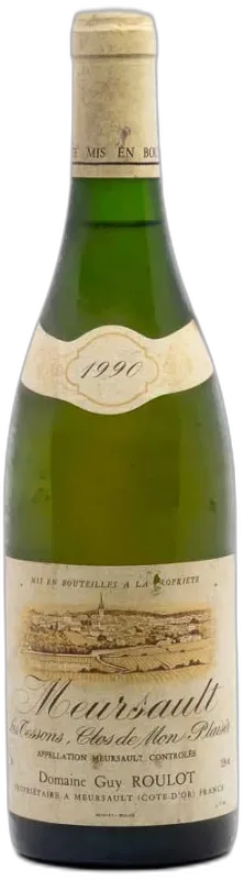 photo du vin Meursault les Tessons Clos de Mon Plaisir