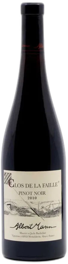 photo du vin Mann Albert Pinot Noir Clos de la Faille