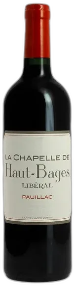 image du vin Chapelle de Haut Bages Libéral