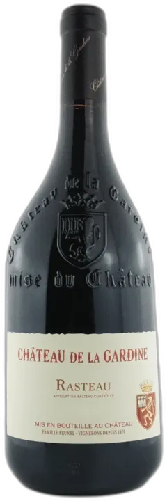 photo du vin Chateau la Gardine Rasteau 2022