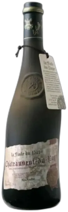 vue du vin Pere Anselme la Fiole du Pape Chateauneuf du Pape