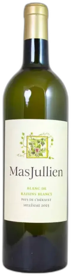 photo du vin Mas Jullien Igp Pays d’Herault Blanc de Raisins Blancs Blanc 2023