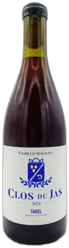 vue du vin Clos du Jas Tavel Rosé 2024