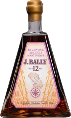 photo du vin J. Bally Rhum Vieux Agricole 12 Ans Brun Giftbox