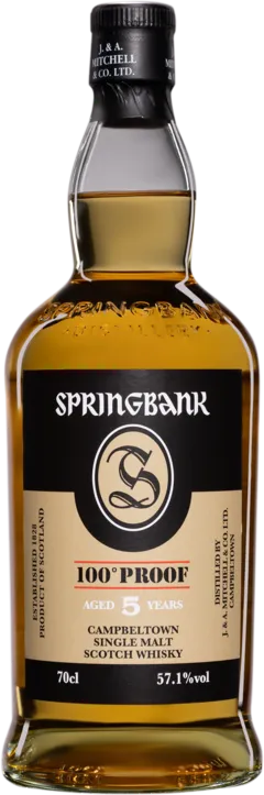 photo du vin Single Malt Scotch Whisky 5 Ans 100 Proof