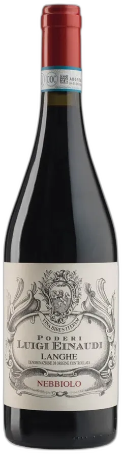 capture du vin Langhe Nebbiolo Doc Poderi Luigi Einaudi 2024