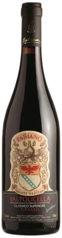 photo du vin Valpolicella Ripasso Classico Superiore Doc Etichetta Storica Fabiano 2023