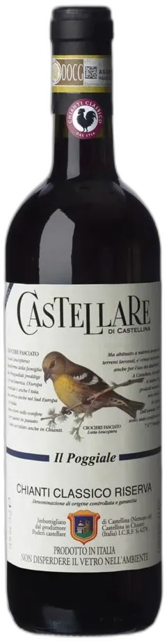 capture du vin Chianti Classico Docg Riserva il Poggiale Castellare di Castellina 2022