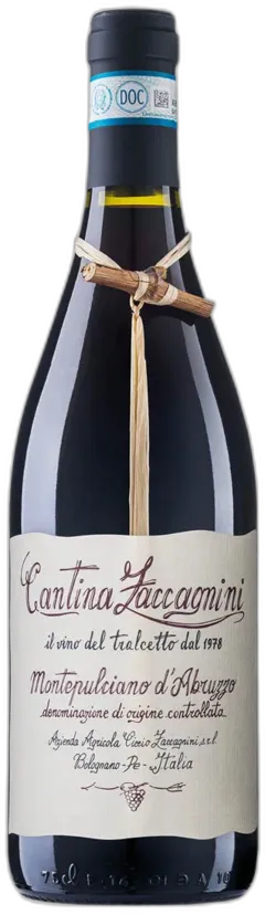 photo du vin Montepulciano d’Abruzzo Doc il Tralcetto Zaccagnini 2023