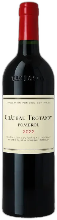 capture du vin Château Trotanoy 2022