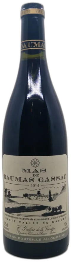 aperçu du vin Mas de Daumas Gassac Rouge, Igp Saint Guilhem le Désert Cité d’Aniane