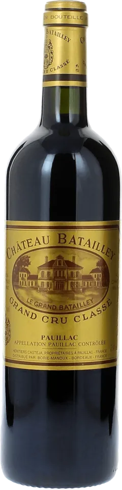 vue du vin Batailley