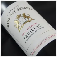 photo du vin Grand Puy Ducasse