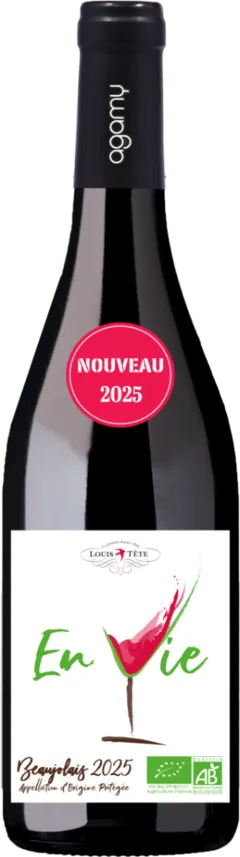 image du vin Beaujolais Nouveau Bio en Vie