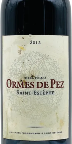 photo du vin Ormes de Pez