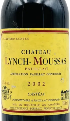 photo du vin Lynch-Moussas