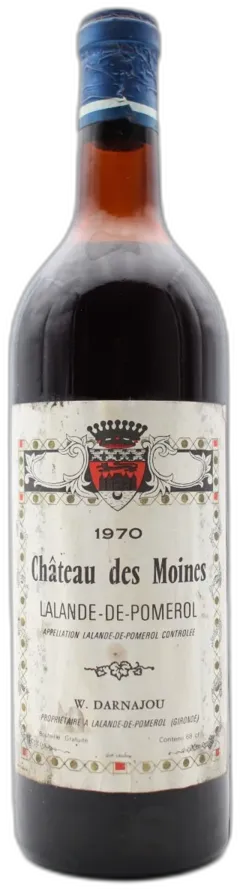 vue du vin Château des Moines 1970