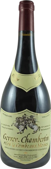 photo du vin Gevrey-Chambertin 1er Cru Combe au Moine Rouge