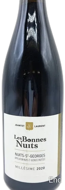 photos du vin Nuits Saint Georges Domaine Jeantet-Laurent les Bonnes Nuits 2020