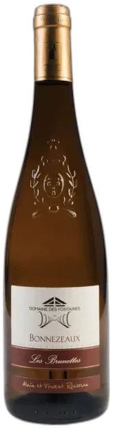 vue du vin Domaine des Fontaines "les Brunettes" Aop Bonnezeaux 2022