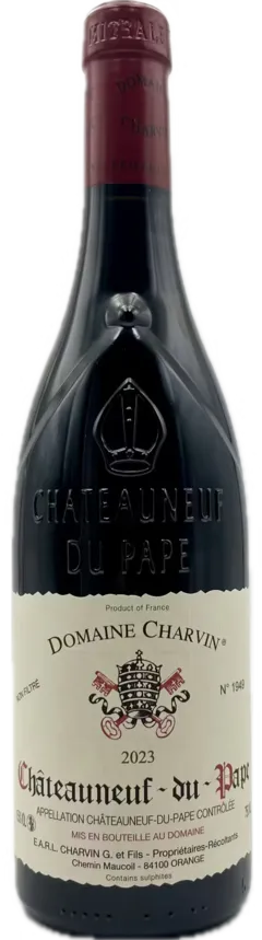 photo du vin Domaine Charvin 2023 Vin Rouge, Vallée du Rhône