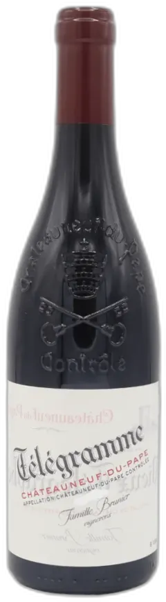 image du vin Châteauneuf du Pape Télégramme de la Famille Brunier